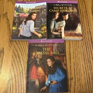 Set Of 3 American Girl A Rebecca Mystery Books SIGNED Jacqueline Dembar Greene